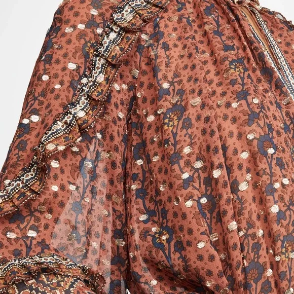 Ulla Johnson Silk Calista Blouse S / US2